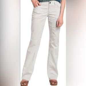 Kuhl Light Cabo Pants Women’s Gray pants size 6 cotton linen blend